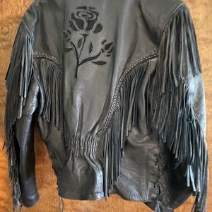 Womens Motorcycle Leather Jacket